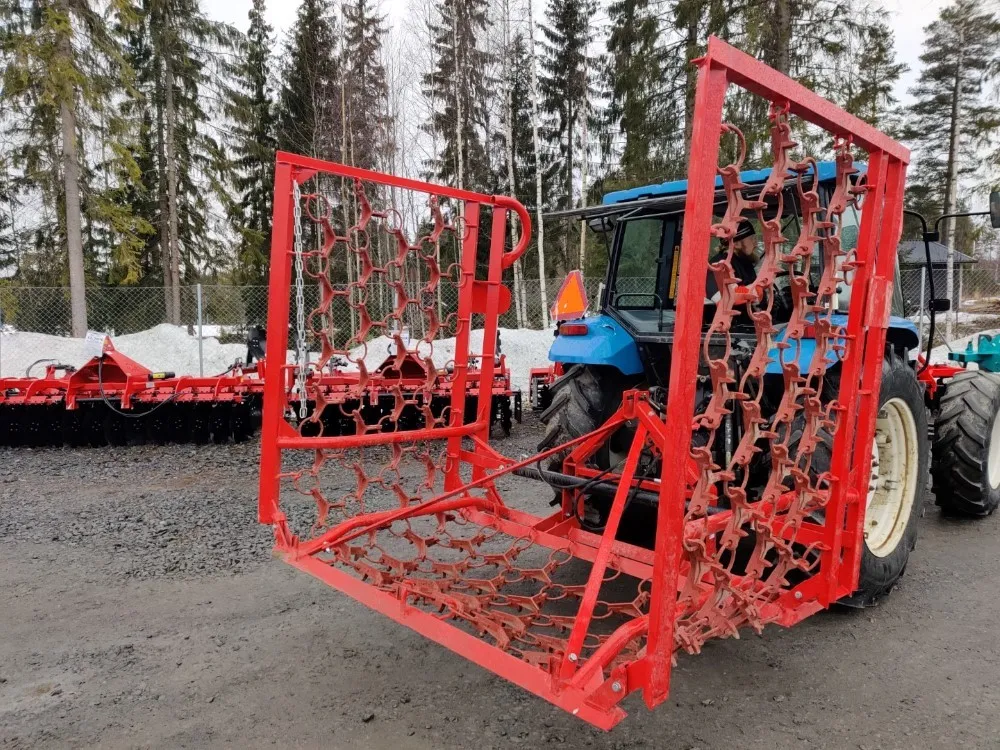 Jar-Met U810/2 rengasäes / Työleveys 600cm - Hydraulinen