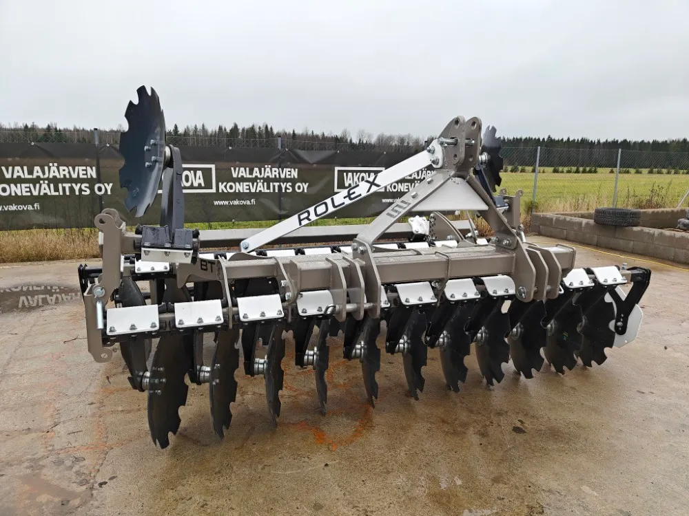 Rol-Ex BT 3E - 300cm lautasmuokkain / Mekaanisella putkipakkerilla