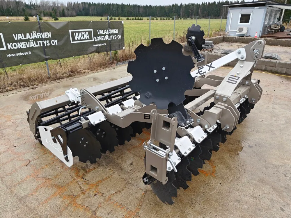 Rol-Ex BT 3E - 300cm lautasmuokkain / Mekaanisella putkipakkerilla