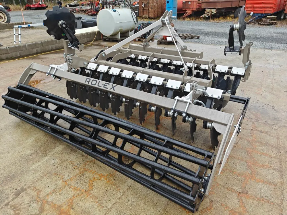 Rol-Ex BT 3E - 300cm lautasmuokkain / Mekaanisella putkipakkerilla