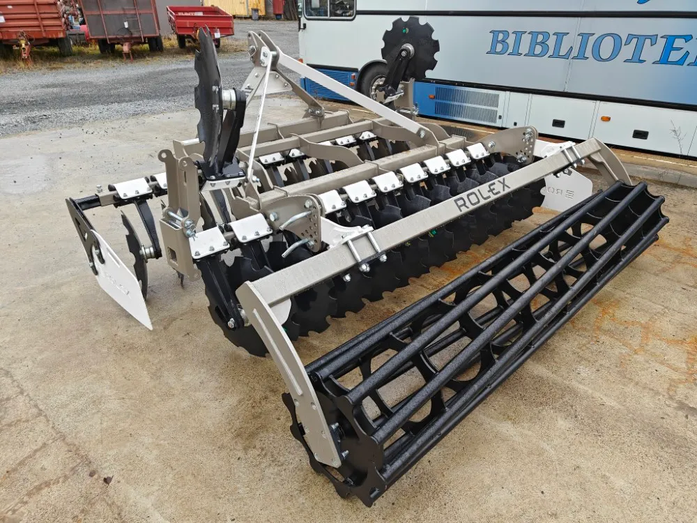 Rol-Ex BT 3E - 300cm lautasmuokkain / Mekaanisella putkipakkerilla