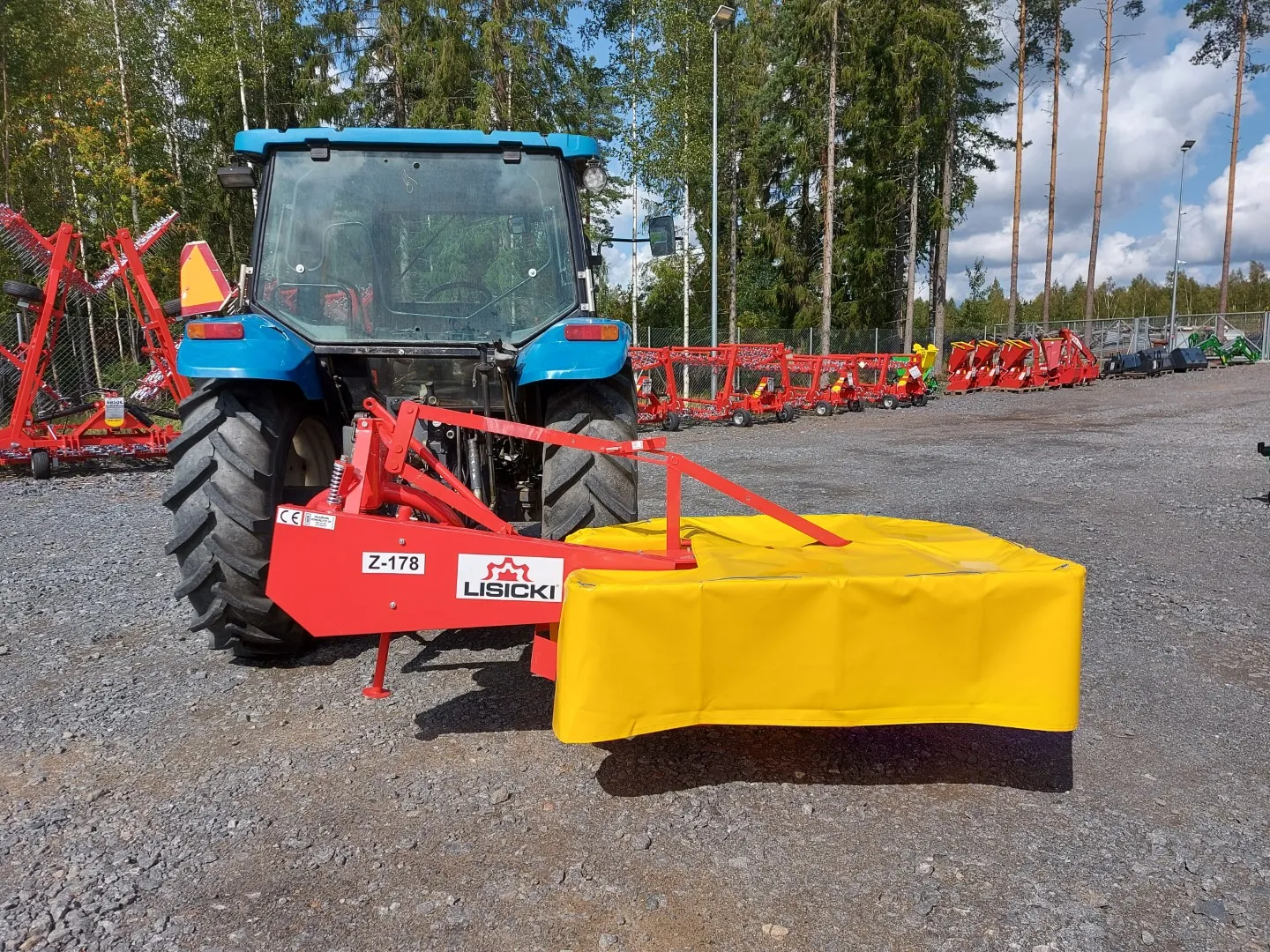 Lisicki Z-178 - 135cm lieriöniittokone / Mekaaninen - Standard - Katso video!