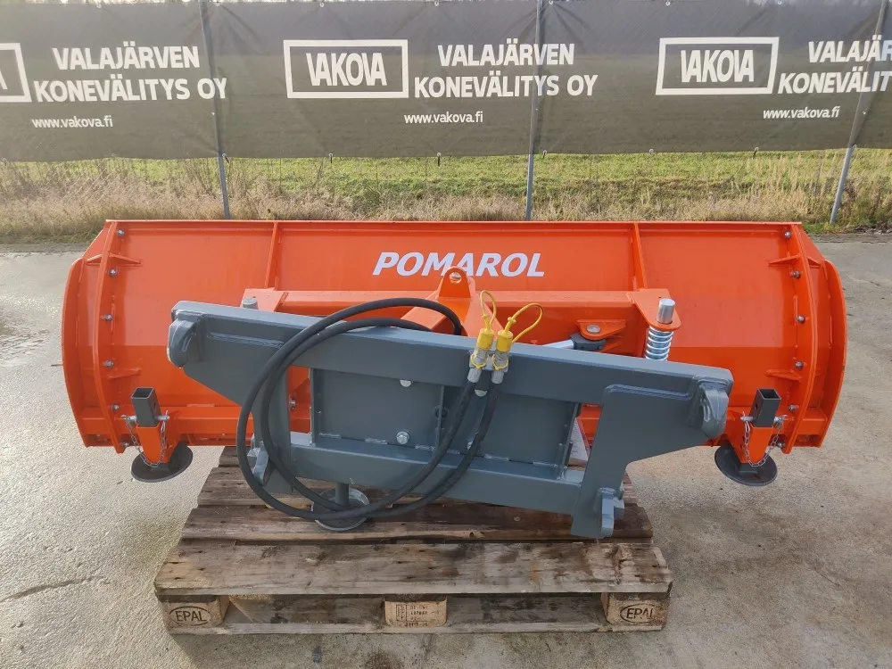 Pomarol SP220 lumilevy / Hydraulinen, EURO kiinnike, hardox terä