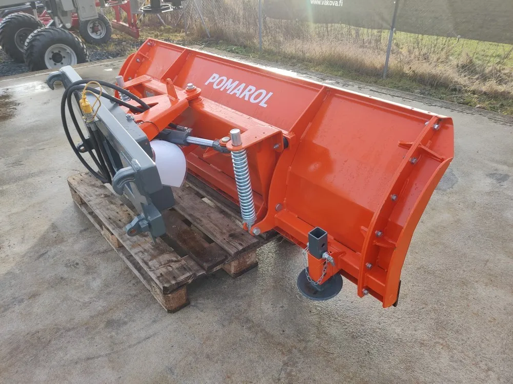 Pomarol SP220 lumilevy / Hydraulinen, EURO kiinnike, hardox terä