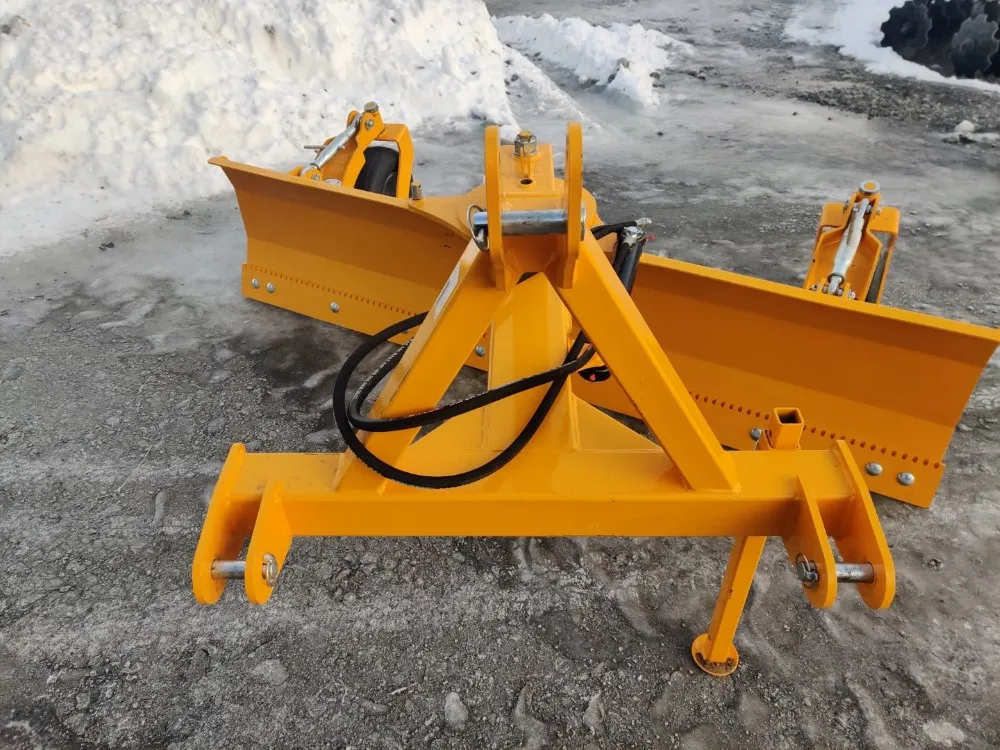 FK Machinery 240cm perälevy / Hydraulinen - Hardox terä ja tukipyörät