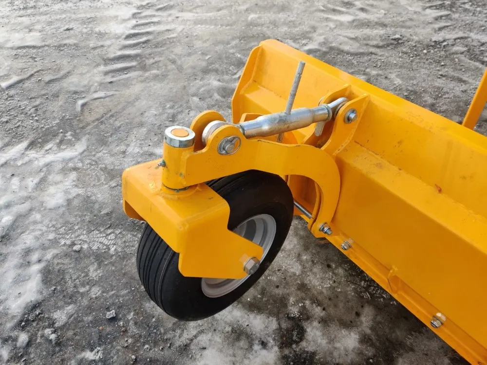 FK Machinery 240cm perälevy / Hydraulinen - Hardox terä ja tukipyörät