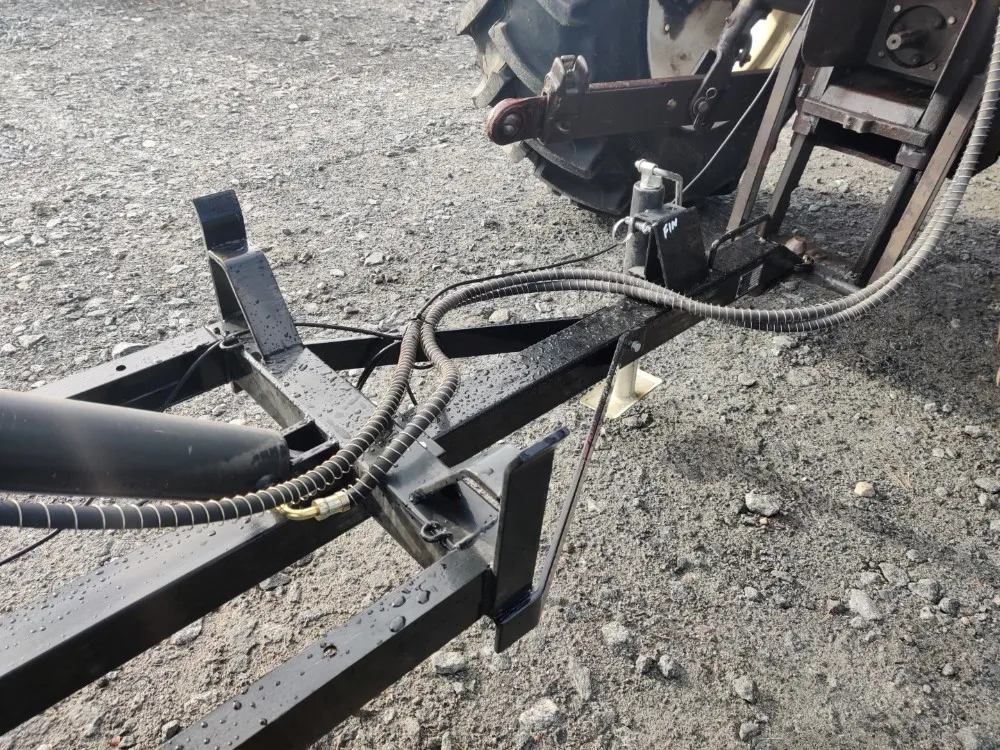 Sansen kippikärry pikkutraktoriin / 1-akselinen peltilaidoilla