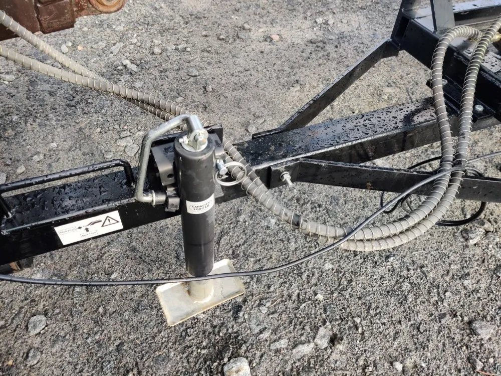 Sansen kippikärry pikkutraktoriin / 1-akselinen peltilaidoilla