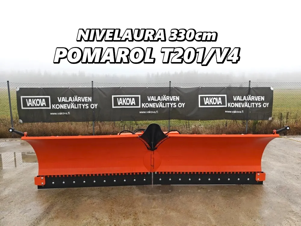 Pomarol T201/V4 NIVELAURA - 330cm / TÄYSKELLUVA - EURO-kiinnike