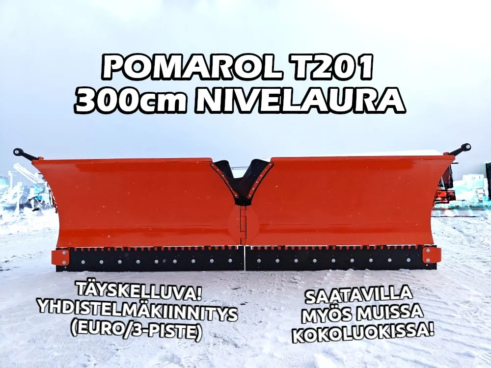 Pomarol T201/V300 nivelaura - 300cm / Katso video!