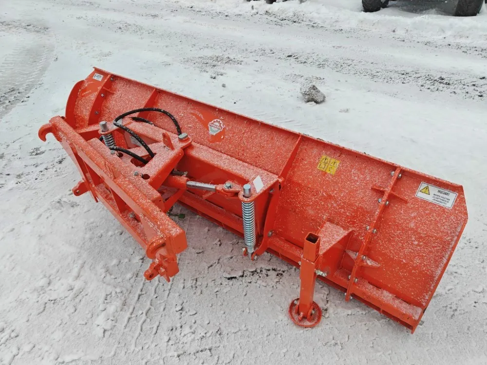 Pomarol SP260 lumilevy hydraulinen / Hardox terä - Euro + 3-piste-kiinnitys