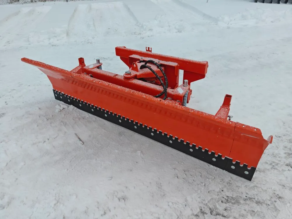 Pomarol SP240 lumilevy / puskulevy / Hydraulinen - Hardox terä - Katso video!