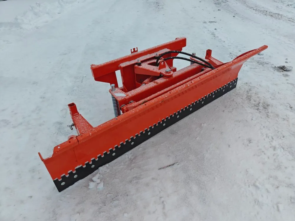 Pomarol SP240 lumilevy / puskulevy / Hydraulinen - Hardox terä - Katso video!