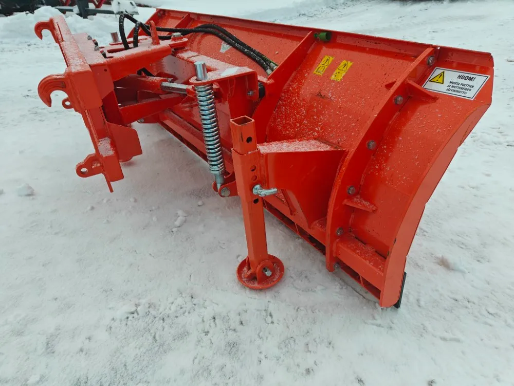 Pomarol SP240 lumilevy / puskulevy / Hydraulinen - Hardox terä - Katso video!