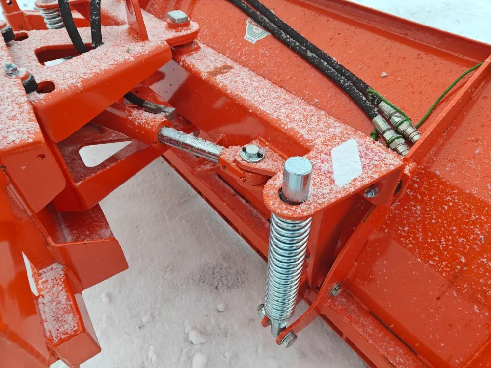 Pomarol SP240 lumilevy / puskulevy / Hydraulinen - Hardox terä - Katso video!