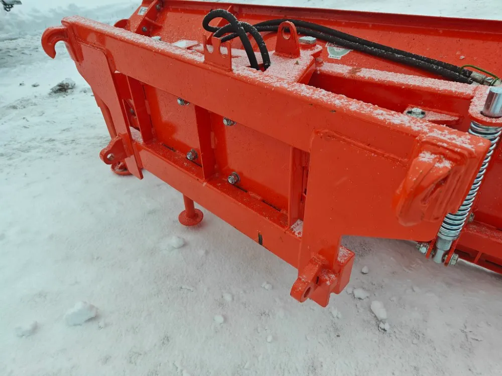 Pomarol SP240 lumilevy / puskulevy / Hydraulinen - Hardox terä - Katso video!