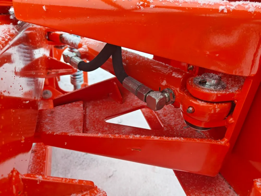 Pomarol SP240 lumilevy / puskulevy / Hydraulinen - Hardox terä - Katso video!