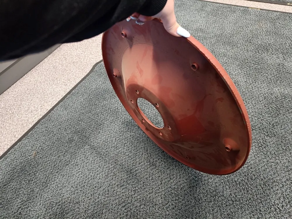 Alalautasen kiinnityslautanen 485mm / Lisicki Z178 lieriöniittokoneeseen