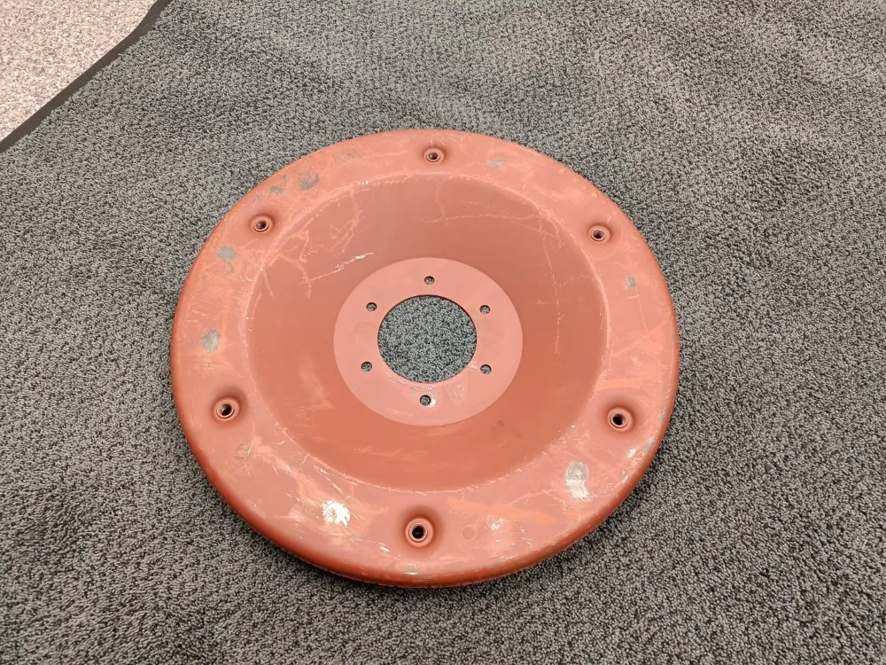 Alalautasen kiinnityslautanen 485mm / Lisicki Z178 lieriöniittokoneeseen