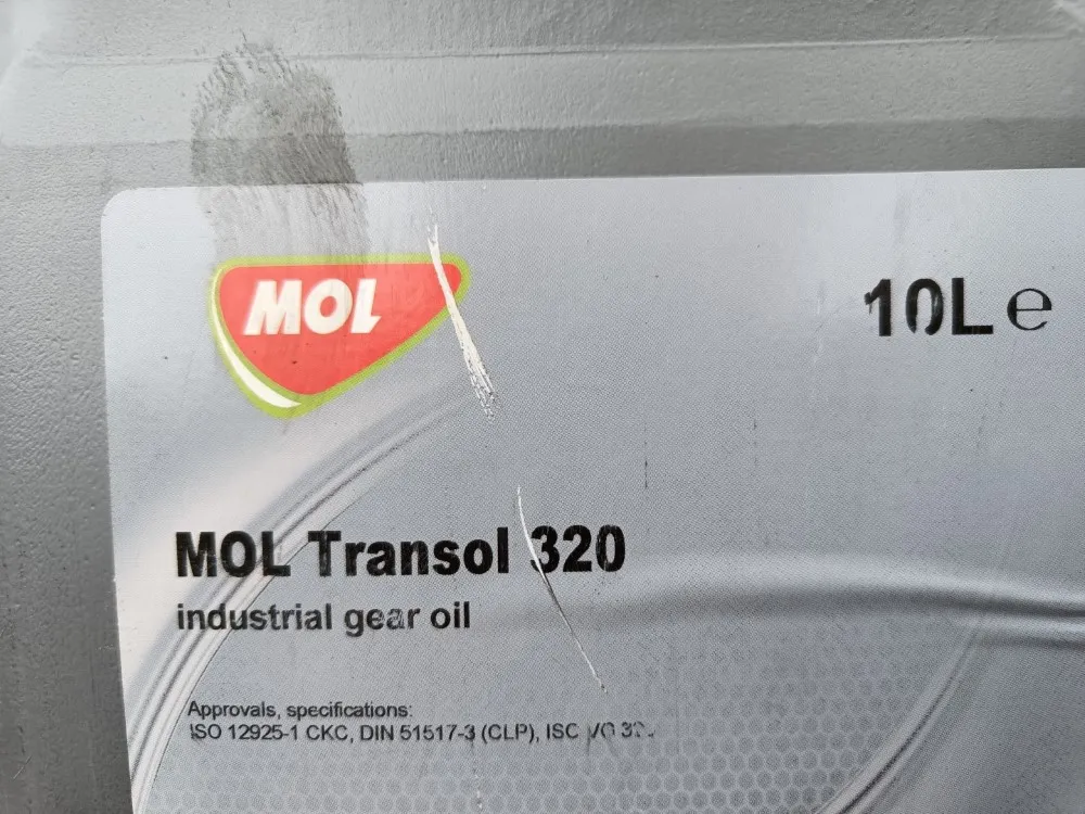 Hammasratasöljy Mol Transol 10L / Lisicki Z178 lieriöniittokoneeseen