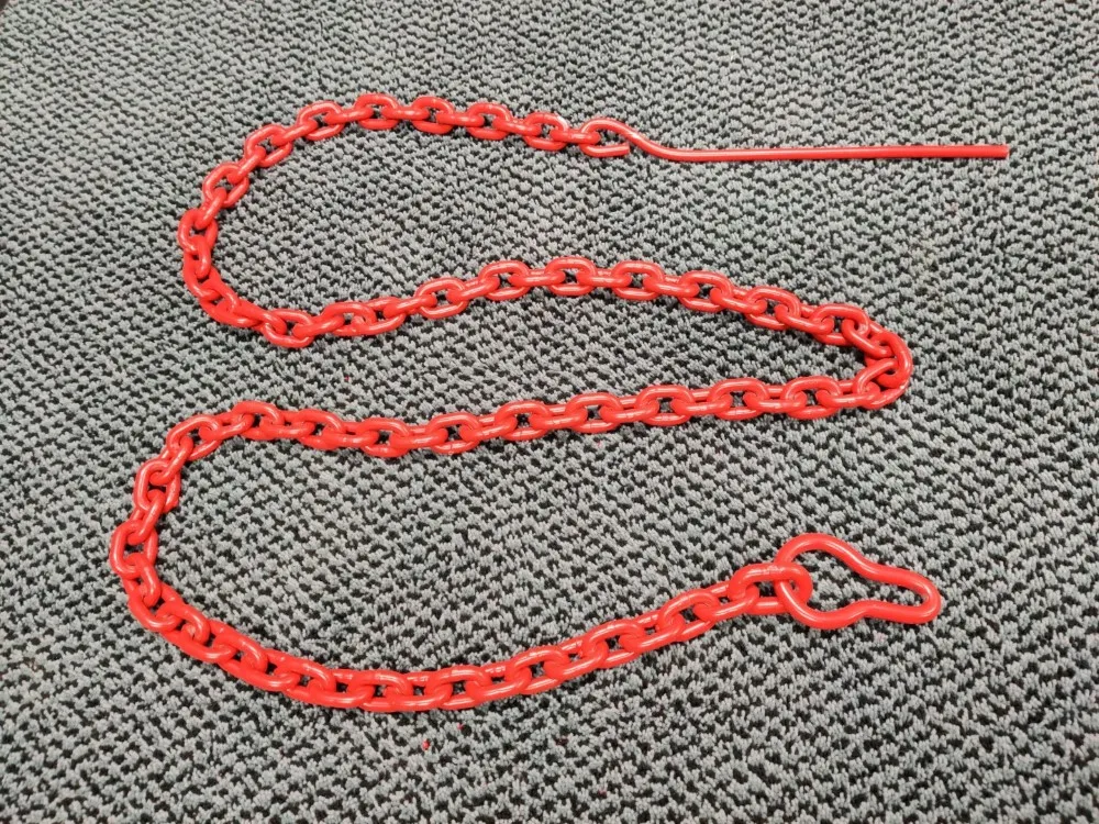 Juontoketju 200cm - 8mm / mm. Kipa juontokouraan