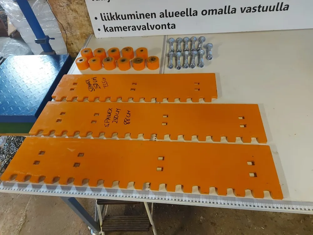 Hardox terä 250cm, ura/sileä / Spawex PS