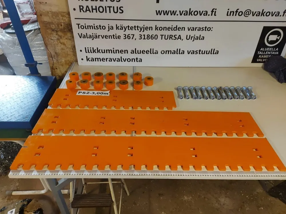 Hardox terä 300cm, ura/sileä / Spawex PS