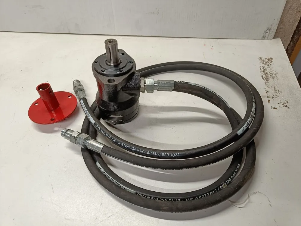 Hydraulimoottori letkuineen / Jar-Met JP pintalevittimeen