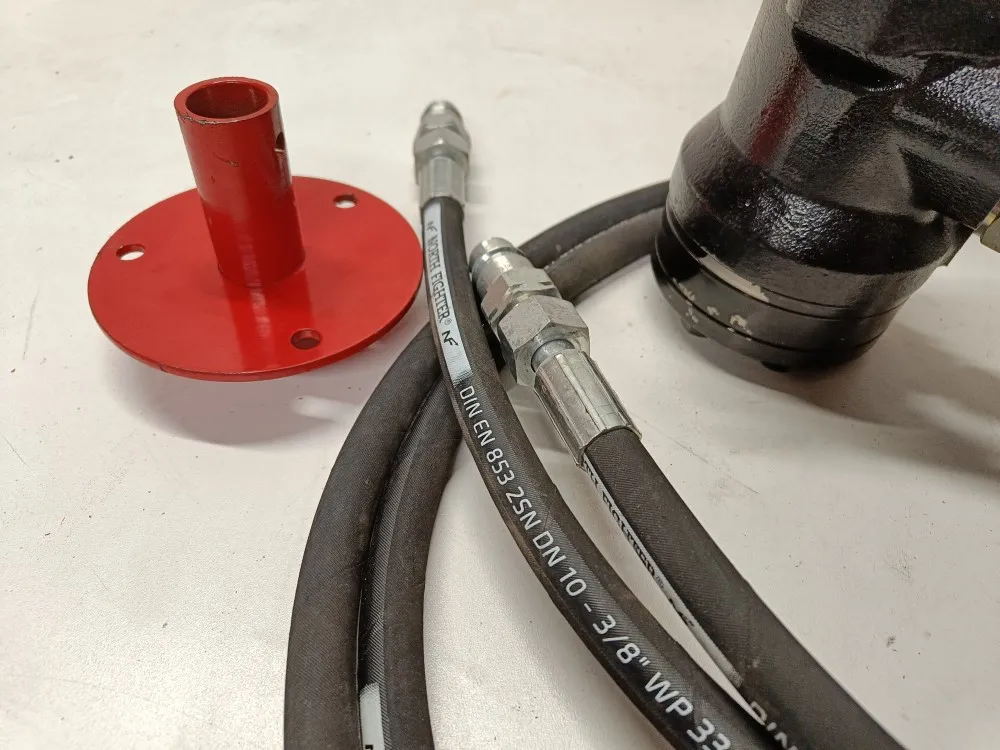 Hydraulimoottori letkuineen / Jar-Met JP pintalevittimeen