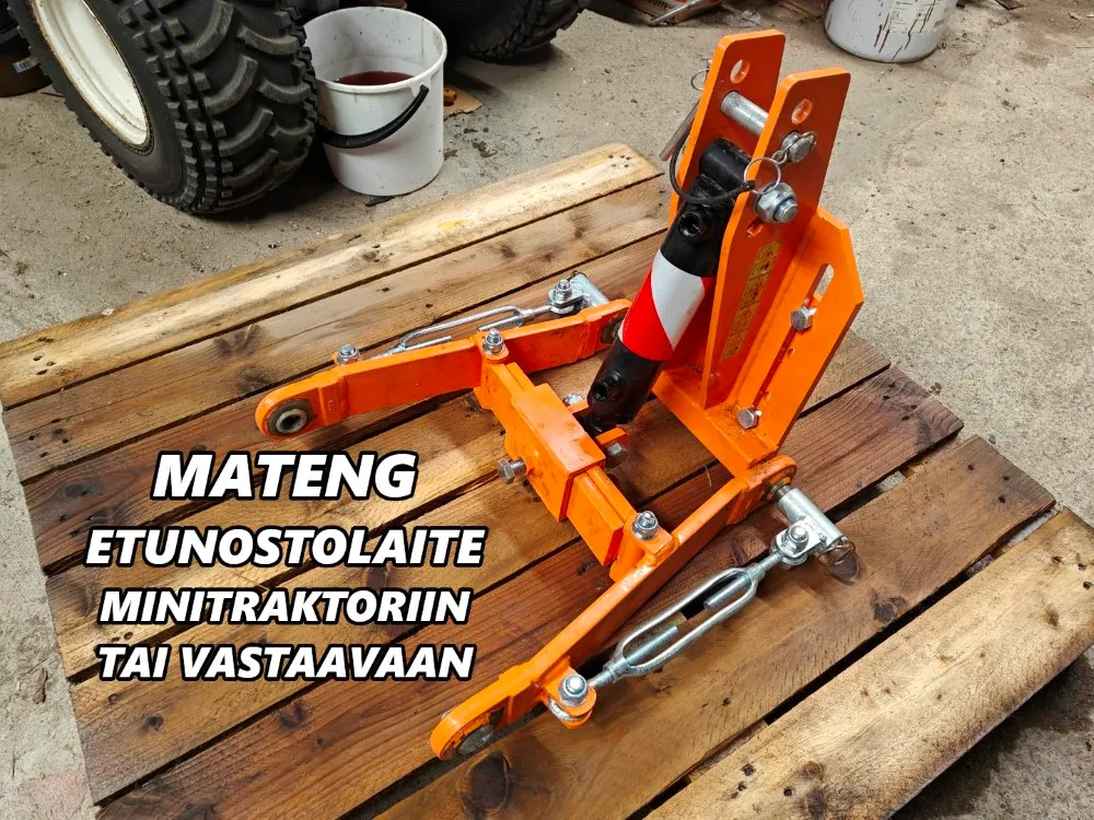 Etunostolaite Mateng / Minitraktoreihin