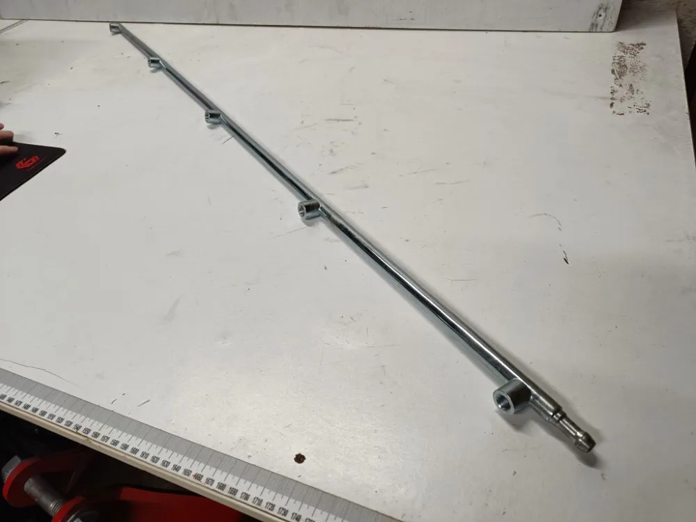 Ruiskun putki metallinen n. 1300mm / Jar-Met puutarharuiskuun