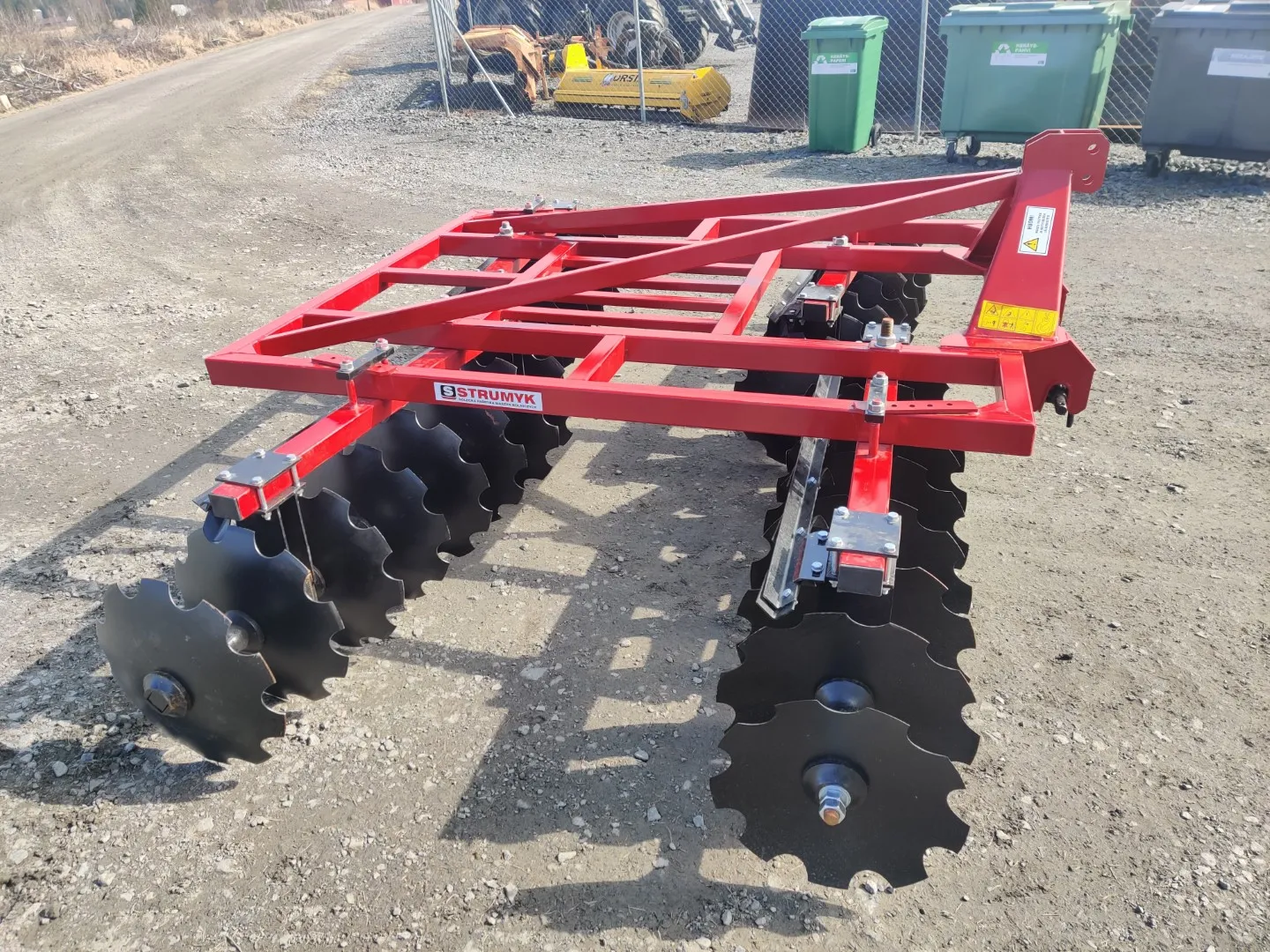 Strumyk Alfa X4 lautasäes 340cm / 51cm kiekot
