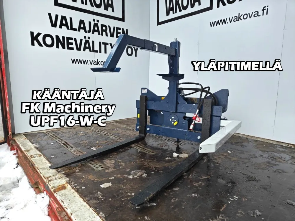 FK Machinery UPF16-W-C kääntäjä / Trukkipiikeillä ja yläpitimellä - EURO