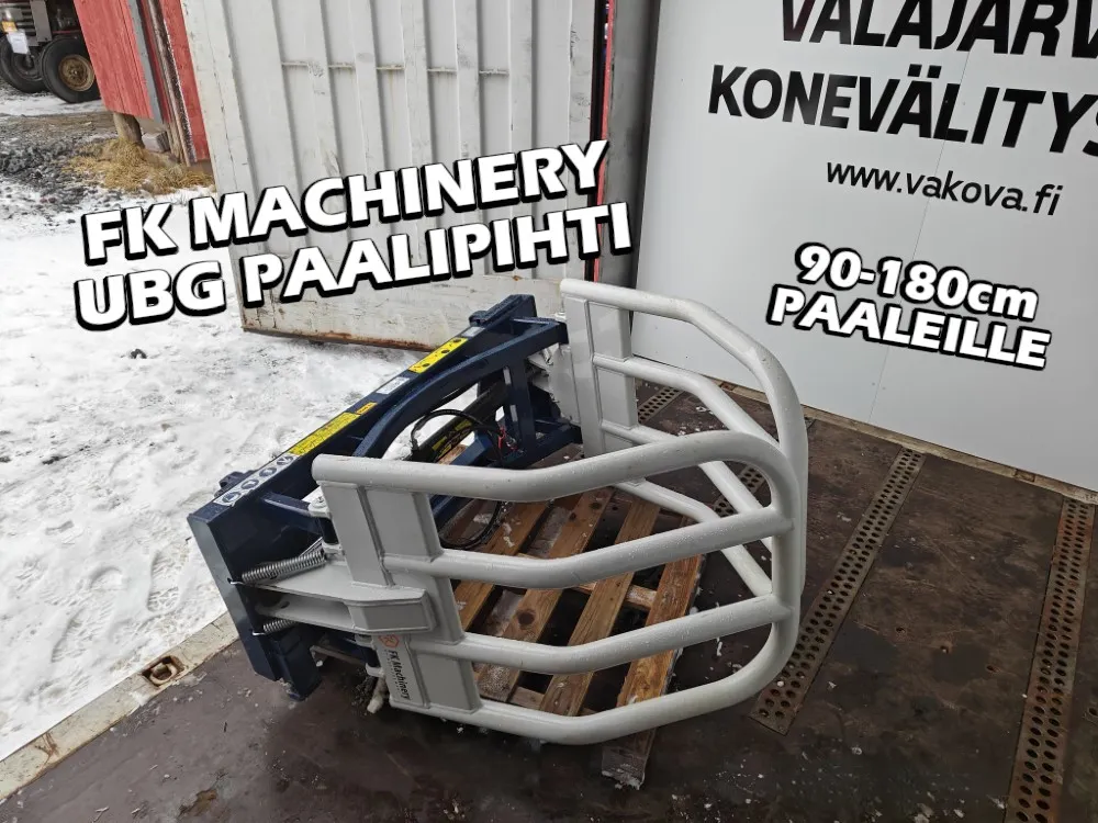 FK Machinery UBG paalipihti / 1000kg - 90-180cm - EURO-kiinnike