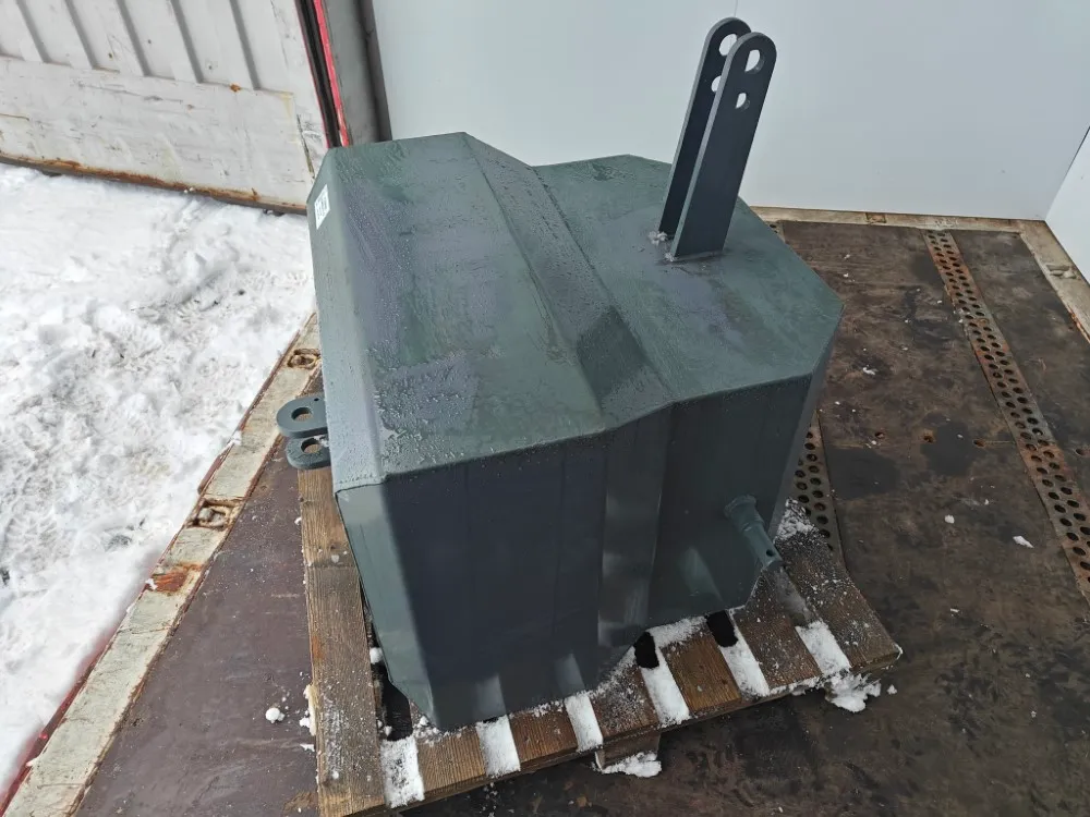 Pomarol 800kg vastapaino / etupaino / KAT 2 / CAT 2 kiinnitys