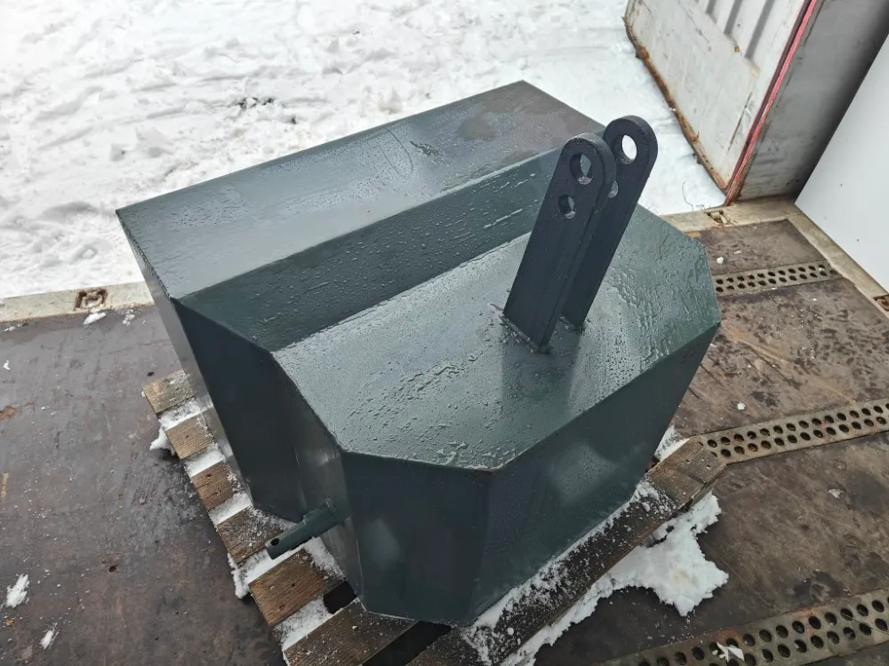 Pomarol 800kg vastapaino / etupaino / KAT 2 / CAT 2 kiinnitys