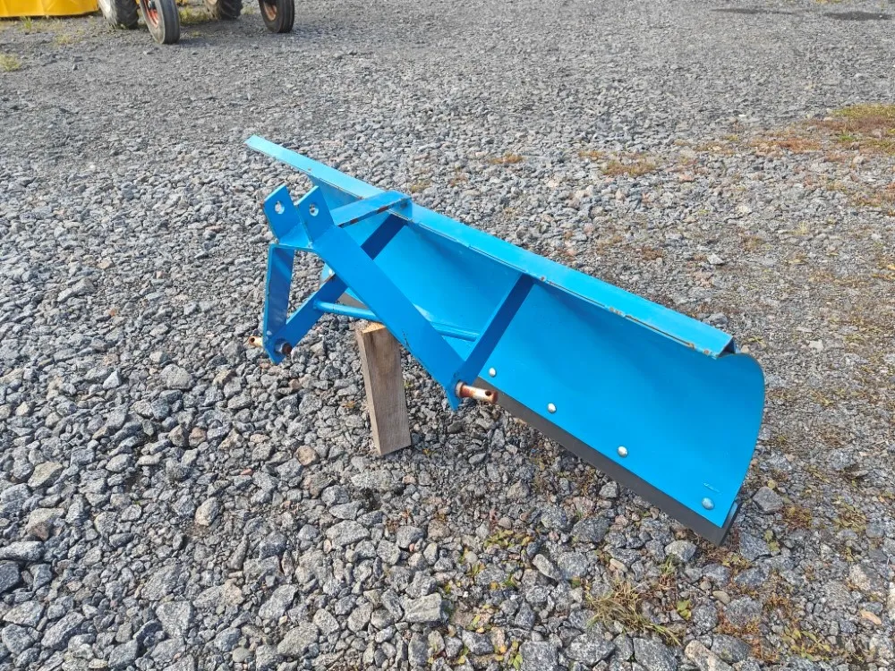Taret 150cm perälevy / Kumiterällä - Pikkutraktoriin tms.