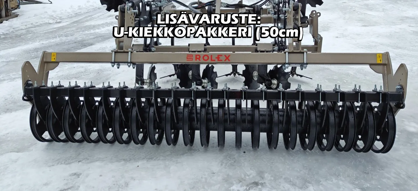 Rol-Ex APG 260 kultivaattori / Uusi kone vakiovarusteilla