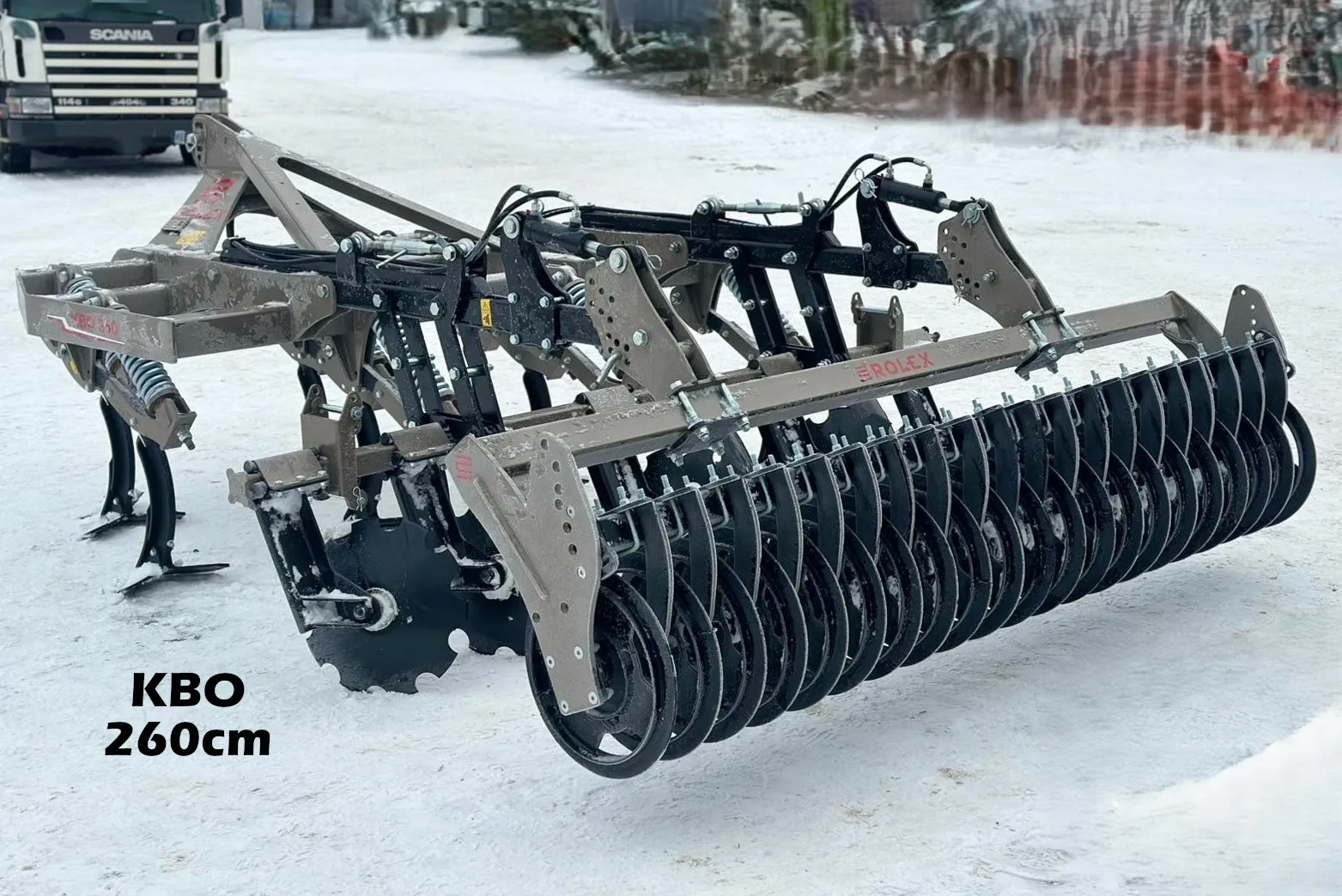 Rol-Ex KBO 400 kultivaattori / Uusi kone vakiovarusteilla