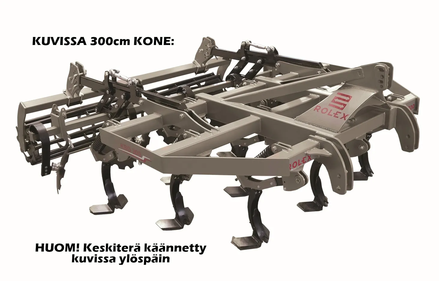 Rol-Ex KBO 400 kultivaattori / Uusi kone vakiovarusteilla