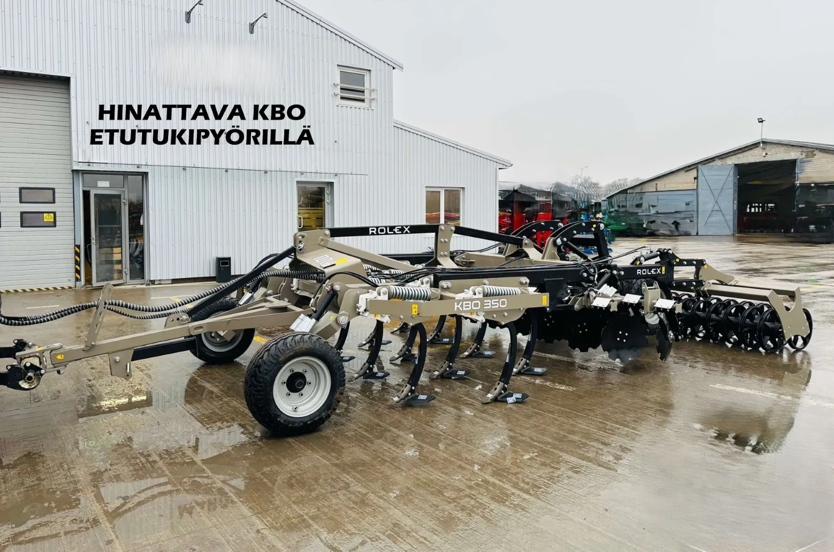 Rol-Ex KBO 260 kultivaattori / Uusi kone vakiovarusteilla
