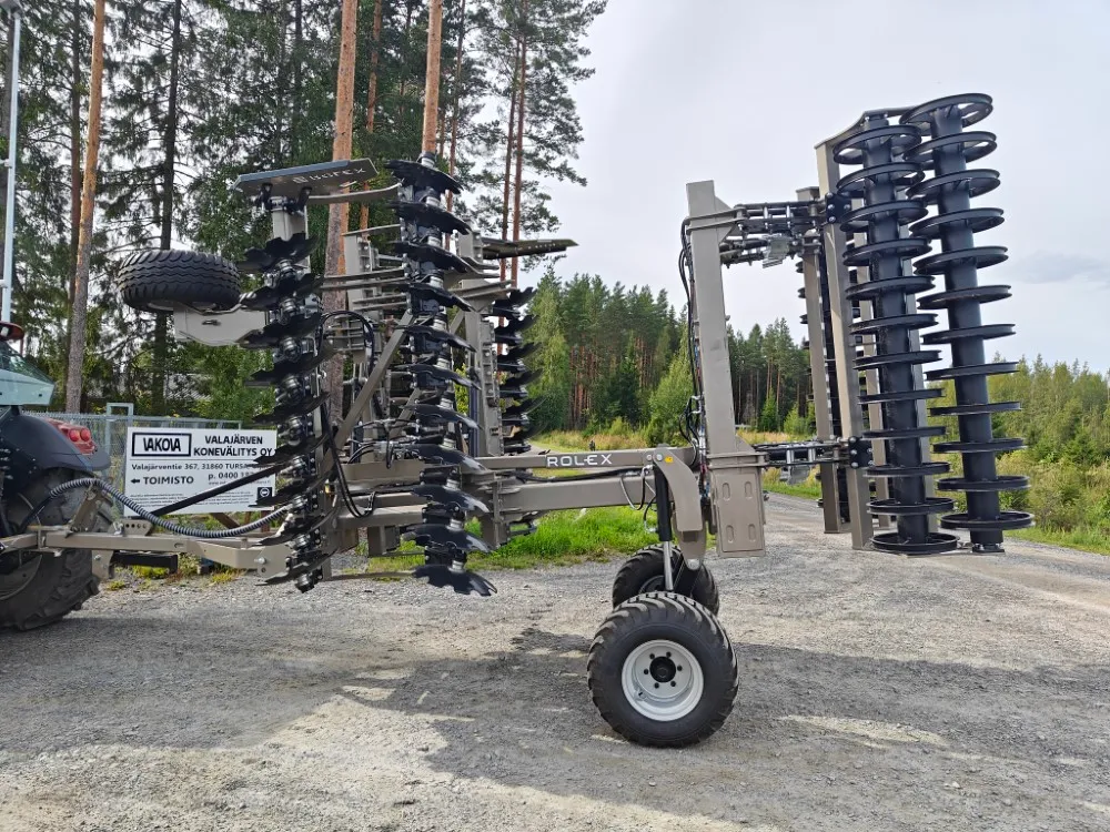 Rol-Ex BTHC 500cm lautasmuokkain / Hinattava ja hydraulisesti taittuva