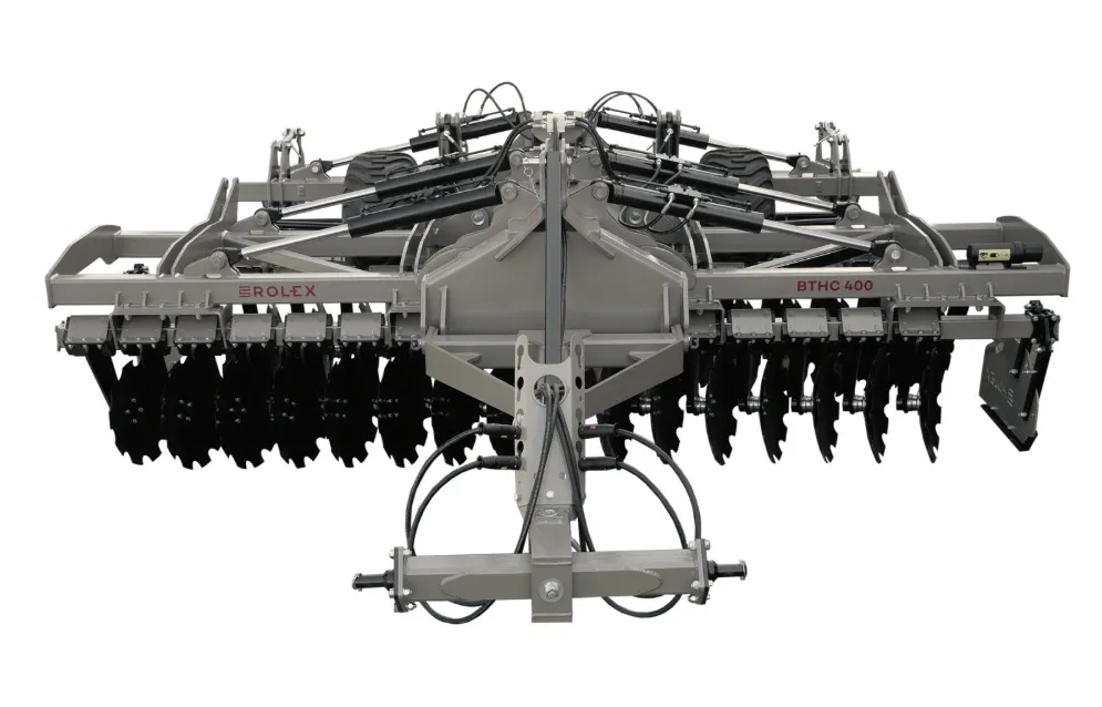 Rol-Ex BTHC 450cm lautasmuokkain / Hinattava ja hydraulisesti taittuva