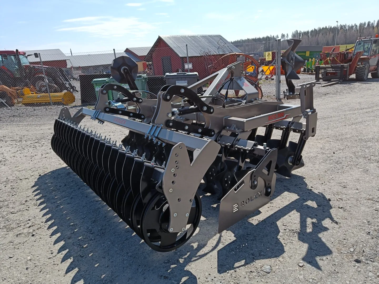 Rol-Ex BCC 300cm Cross Cutter / Lautasmuokkain matalamuokkaukseen