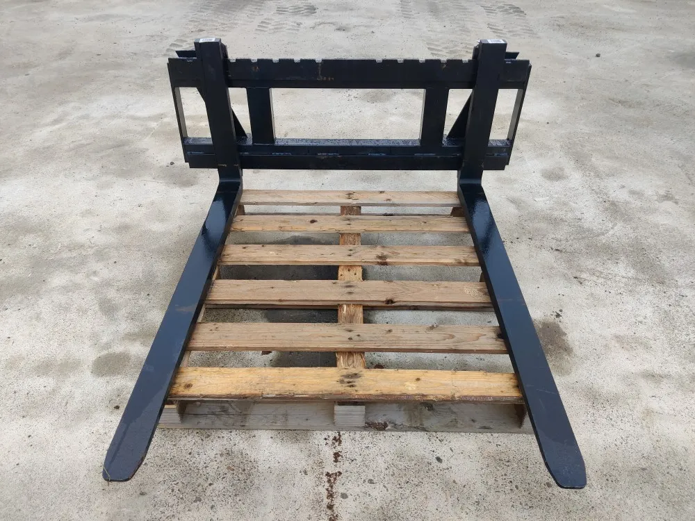 Strumyk trukkipiikit 2000kg - 1200mm / Euro-kiinnike - Mekaanisesti säädettävät