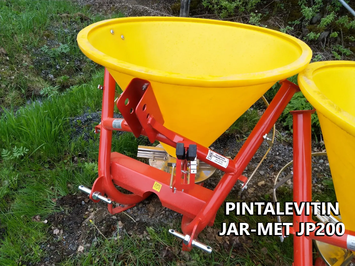 Jar-Met JP200 pintalevitin / Traktorikäyttöinen