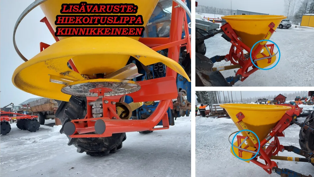 Jar-Met JP200 pintalevitin / Traktorikäyttöinen