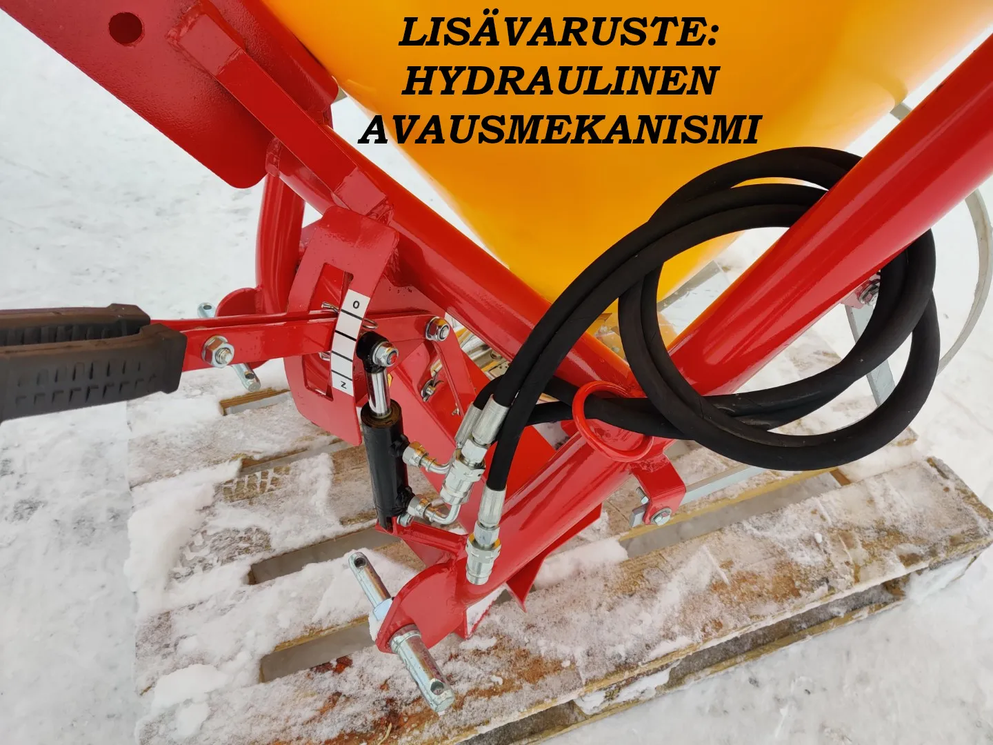 Jar-Met JP200 pintalevitin / Traktorikäyttöinen