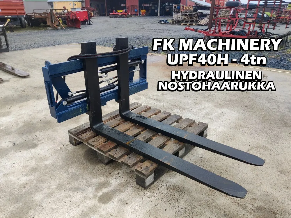 FK Machinery UPF40H trukkipiikit / 4000kg - EURO-sovite - Järeät