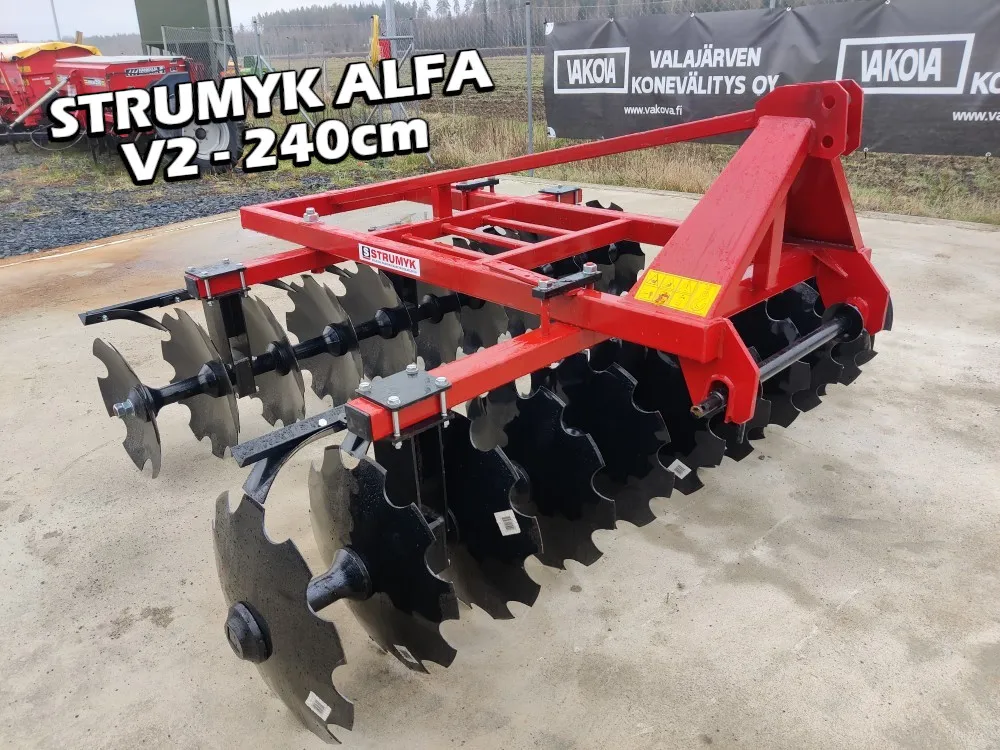 Strumyk Alfa V2 240cm lautasäes / 51cm kiekot - Katso video!